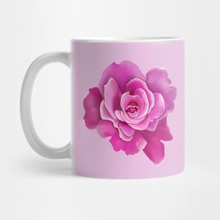 Pink Rose Drawing Mug